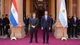 Milei mantuvo un encuentro bilateral con Santiago Peña en Paraguay