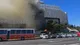 Se incendió la sede de la Armada y volcó una ambulancia cuando iba al operativo