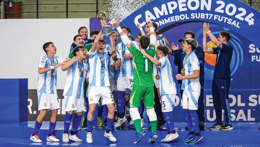 Decime qué se siente: Argentina, Bicampeón de la CONMEBOL Sub-17 de Futsal