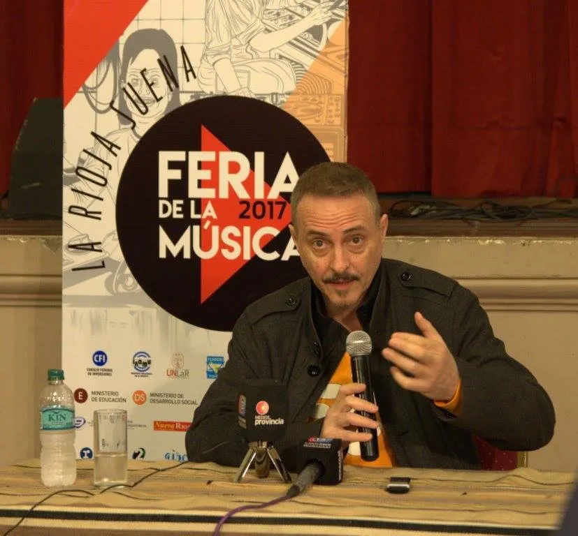 pedro aznar en la feria de la musica de la rioja