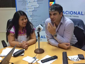 Carmen Burgos y Javier Dumrauf INADI