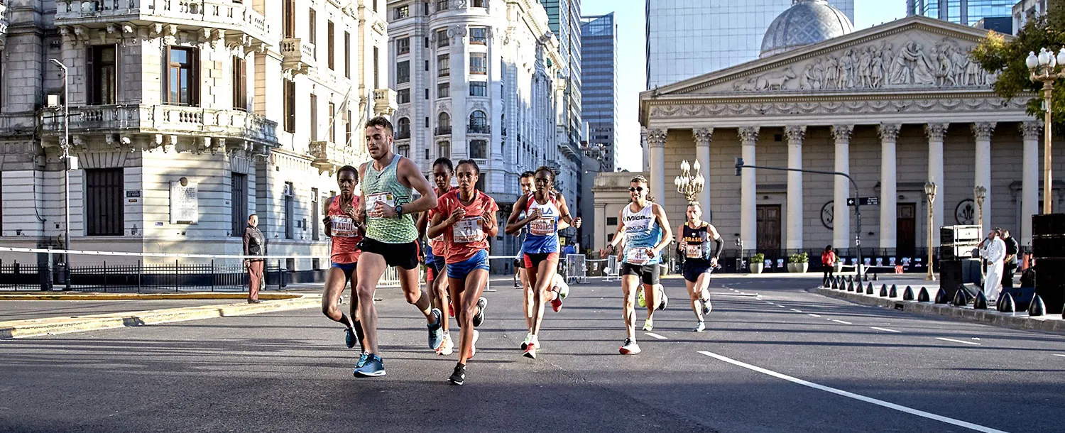 Con récord de corredores, llega una nueva edición del Medio Maratón porteño