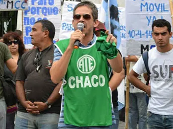 Paro ATE Chaco - Mario Bustamante