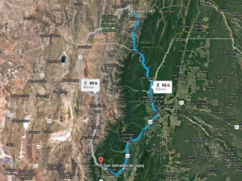 Carretera reducirá la conexión entre Tarija y Jujuy