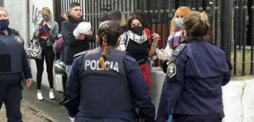 Buen clima: policías vs. sanrafaelinos salidores