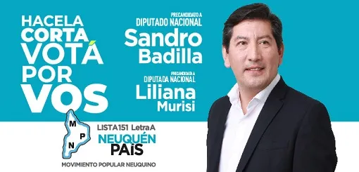 Murisi: «El MPN siempre lleva como bandera defender las represas»