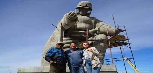 Expectativa por la culminación de la obra del Soldado Argentino