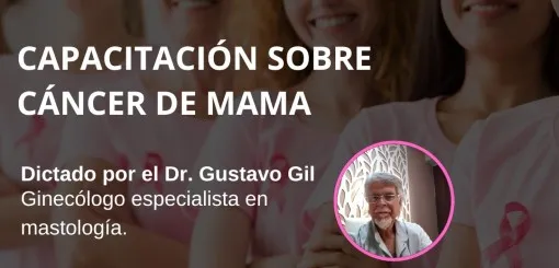 Se realizará capacitación sobre cáncer de mama