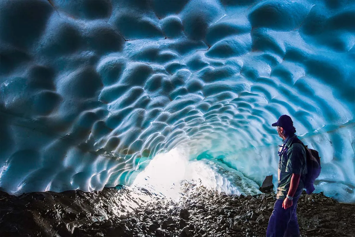 Túneles de hielo en Esquel