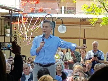 Mauricio Macri en Sáenz Peña Chaco