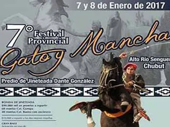 7° Festival Provincial Gato y Mancha  Alto Río Senguer – Chubut.