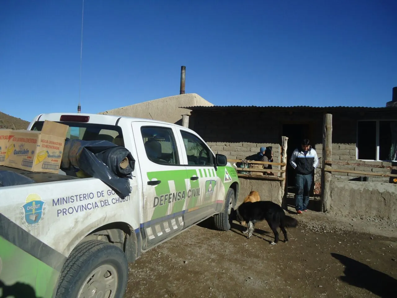 Fuerte trabajo de Defensa Civil  en el Plan Invierno 2017.
