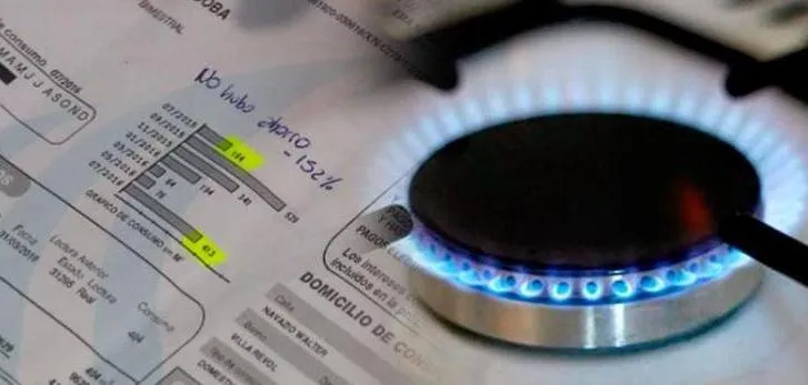 Aumento de gas