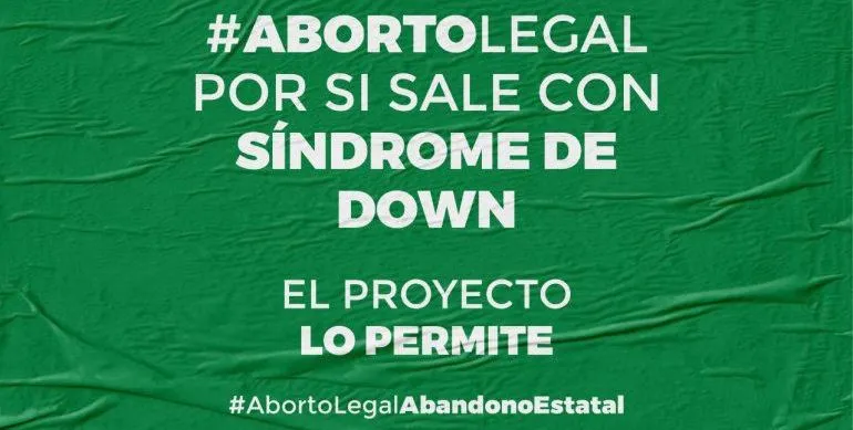 Personas con discapacidad piden no ser usadas como argumento contra la IVE