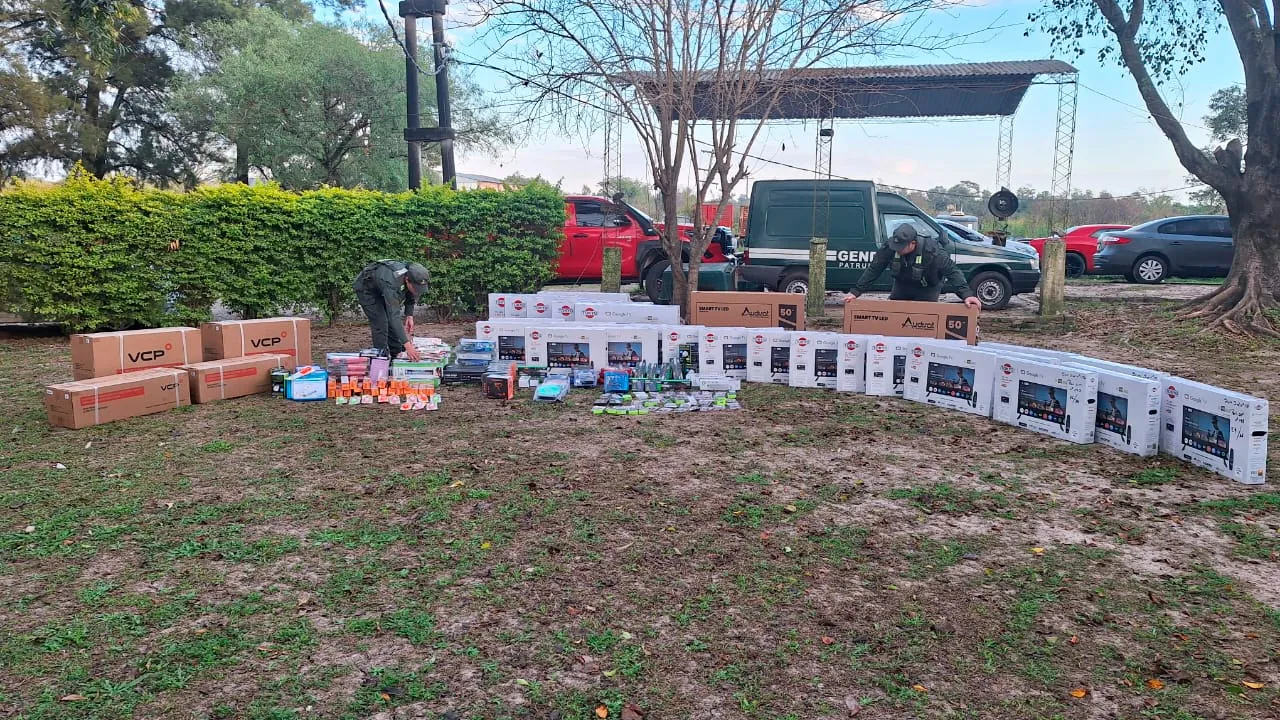 Formosa: Incautaron mercadería extranjera del rubro electrónica y tienda sin aval aduanero