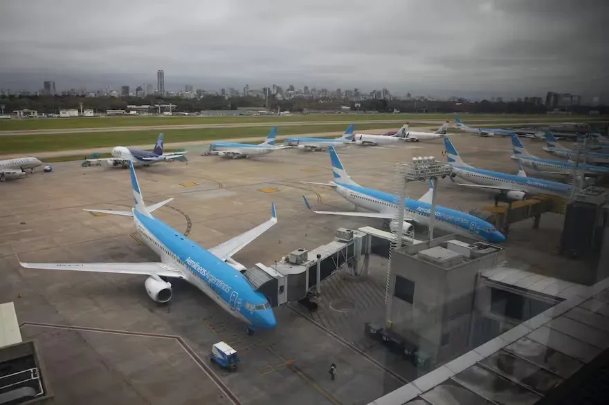 Argentina, el país de Latinoamérica en el que más creció el tráfico aéreo