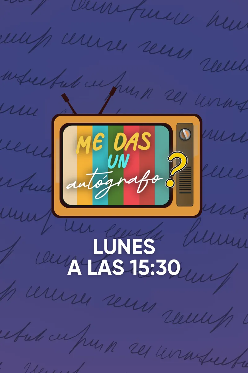 ¿Me das un autógrafo?