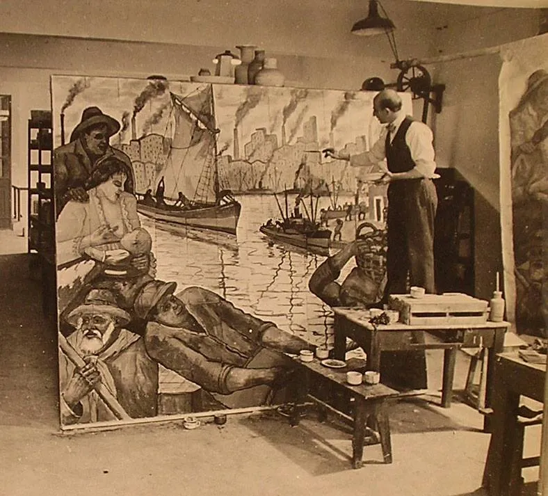 Benito Quinquela Martín, a 49 años de su muerte Benito Quinquela Martín, a 49 años de su muerte