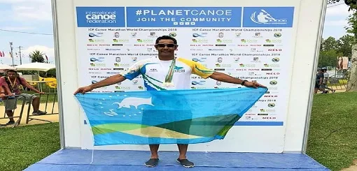 El palista Tito Palacios clasificó al Mundial de Maratón
