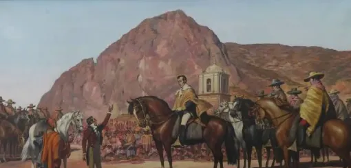 Simon Bolivar - Cruce de los Andes