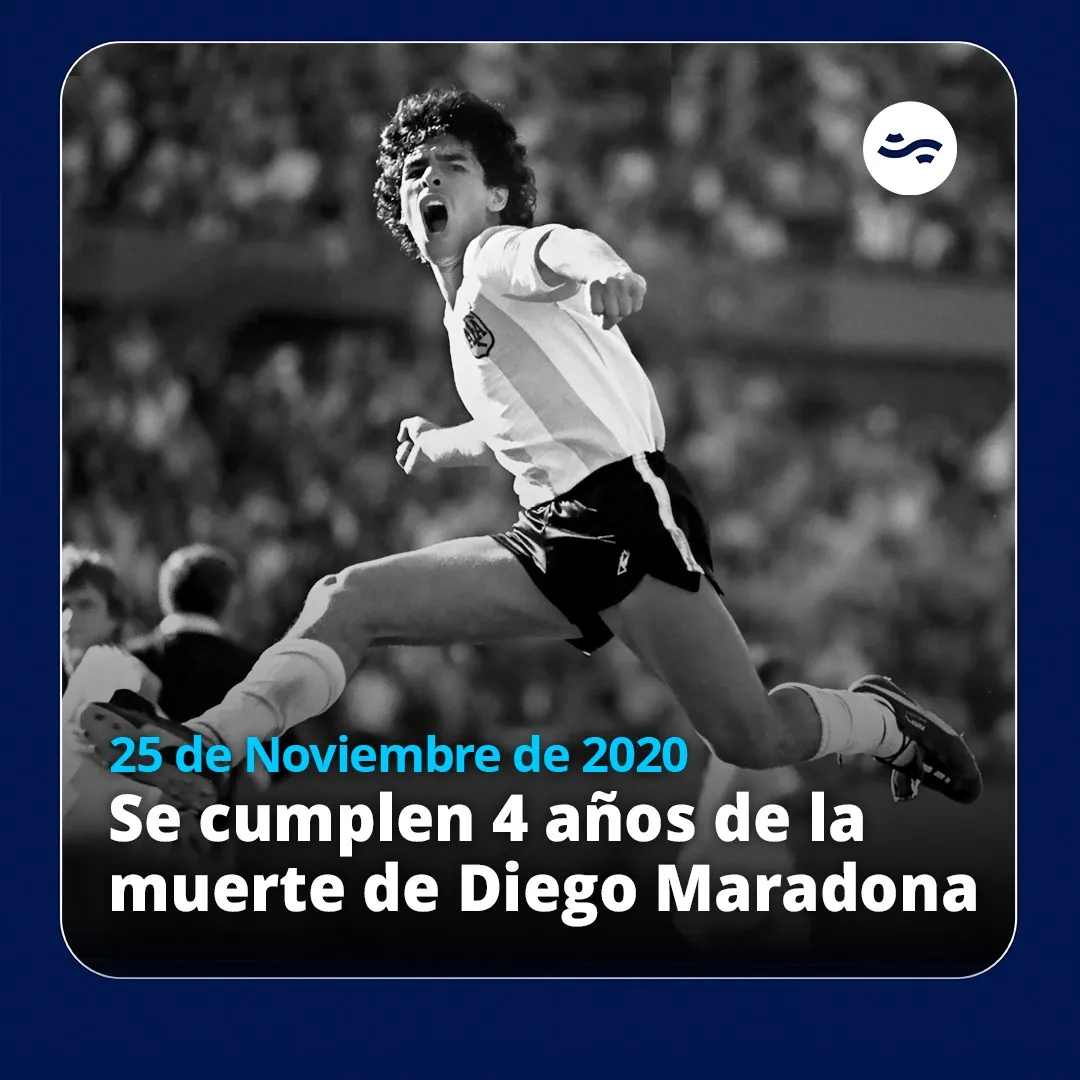 Se cumplen 5 años de la muerte de Diego Maradona Se cumplen 5 años de la muerte de Diego Maradona