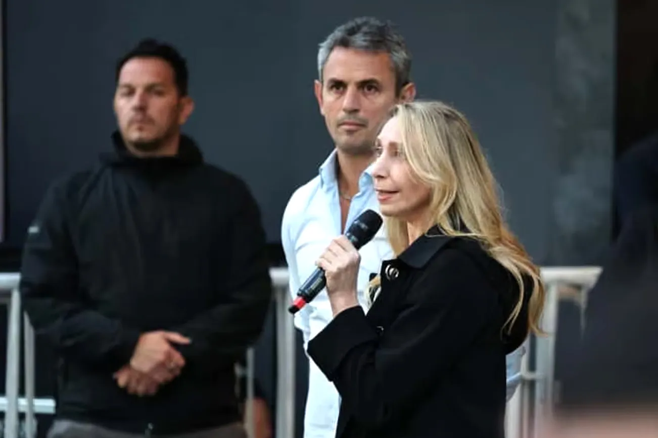 Karina Milei: “Estamos muy contentos y en paz”